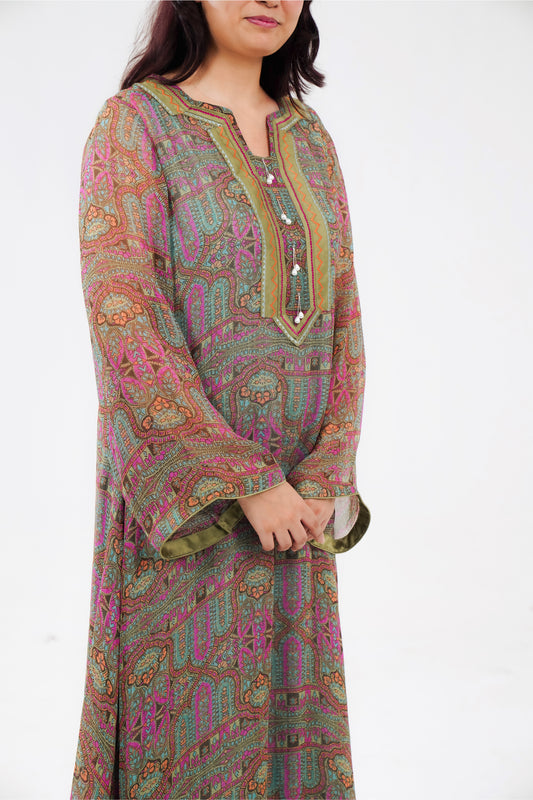 Mehar Printed Kaftan